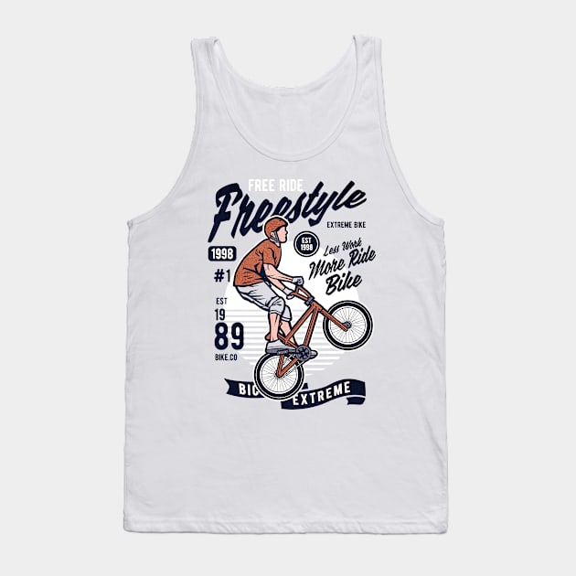 Freestycle Bike extreme Tank Top by Tempe Gaul